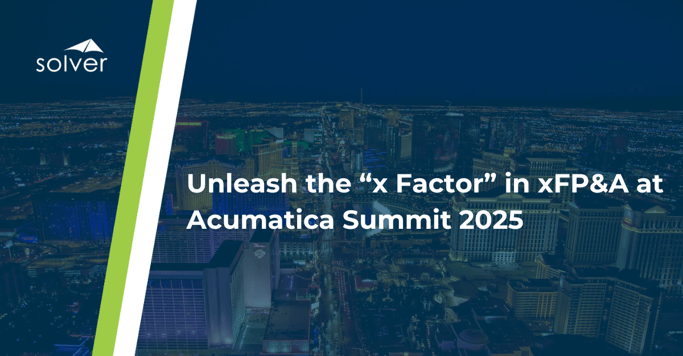 Acumatica Summit 2025 Blog Header Image