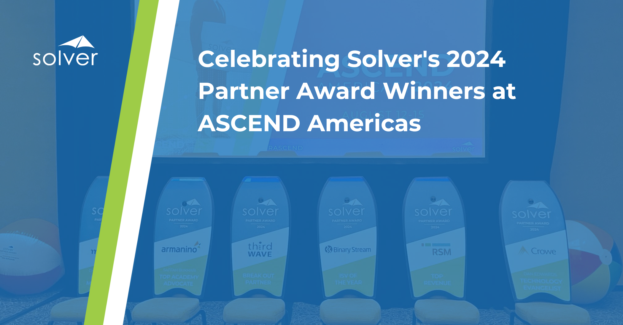 Celebrating Solver's 2024 Partner Award Winners at ASCEND Americas